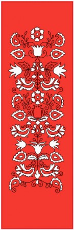 Витражи одна дверь - V-007