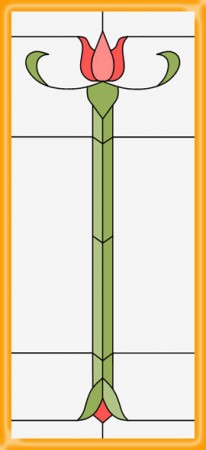 Витражи для двери - dv-35
