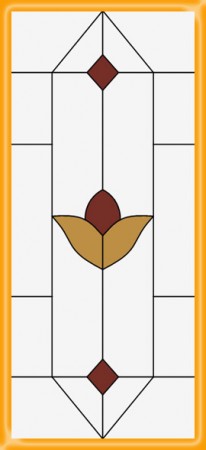 Витражи для двери - dv-36
