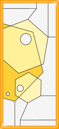 Витражи для двери - dv-53