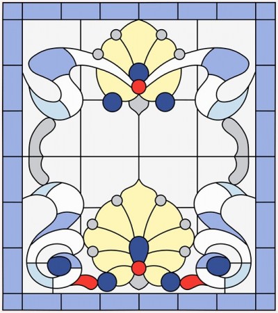 Витражи для окон - w24