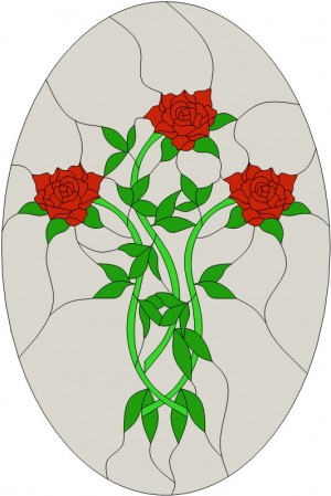 Витражи панно - AM204