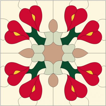 Витражи панно - AM31