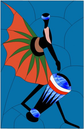 Витражи панно - AM41