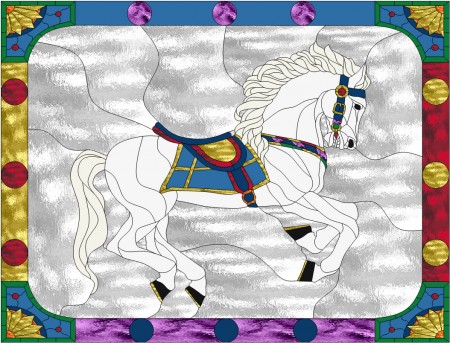 Витражи панно - AM76